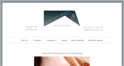 Desktop Screenshot of fotostudio8.de