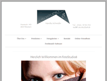 Tablet Screenshot of fotostudio8.de